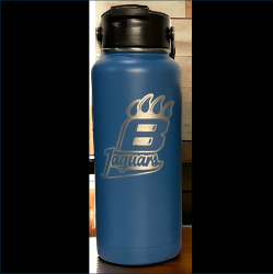 32oz Rtic- Bradley Jaguars Water Bottle