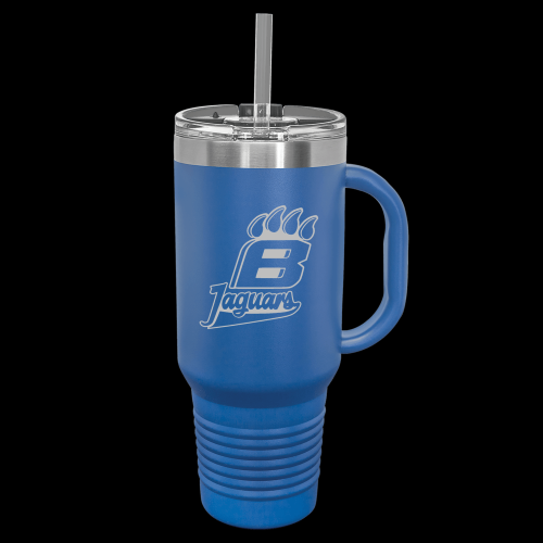 40oz Mug with Straw- Paw ($40)