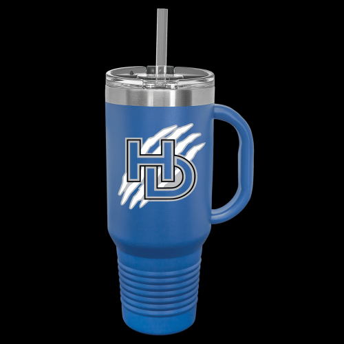 40oz Mug with Straw- HD ($40)