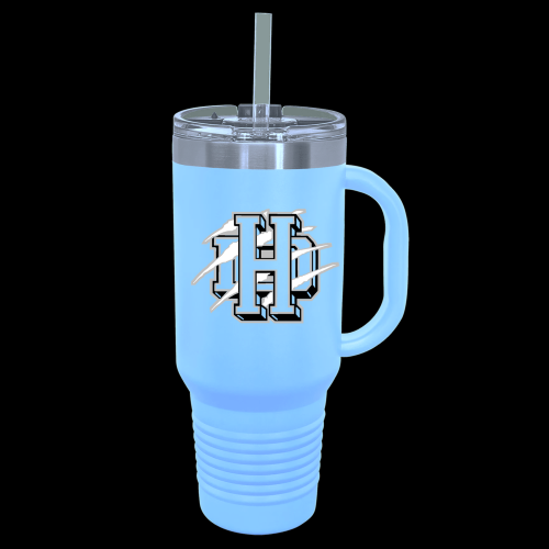 40oz Mug with Straw- HD ($40)