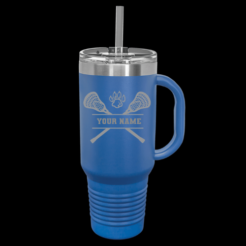 40oz Travel Mug- Royal Blue ($40+tax)