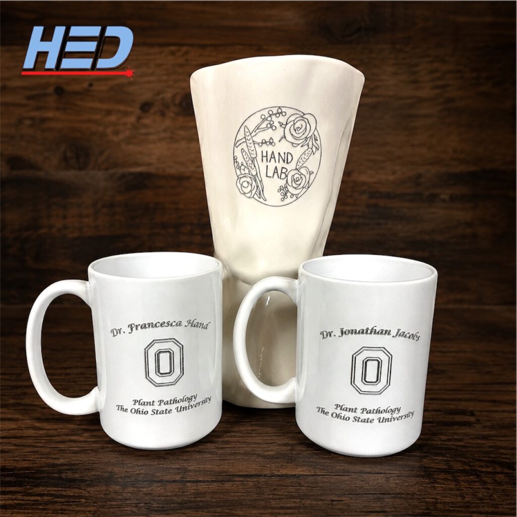 Engraved Ceramic Vase