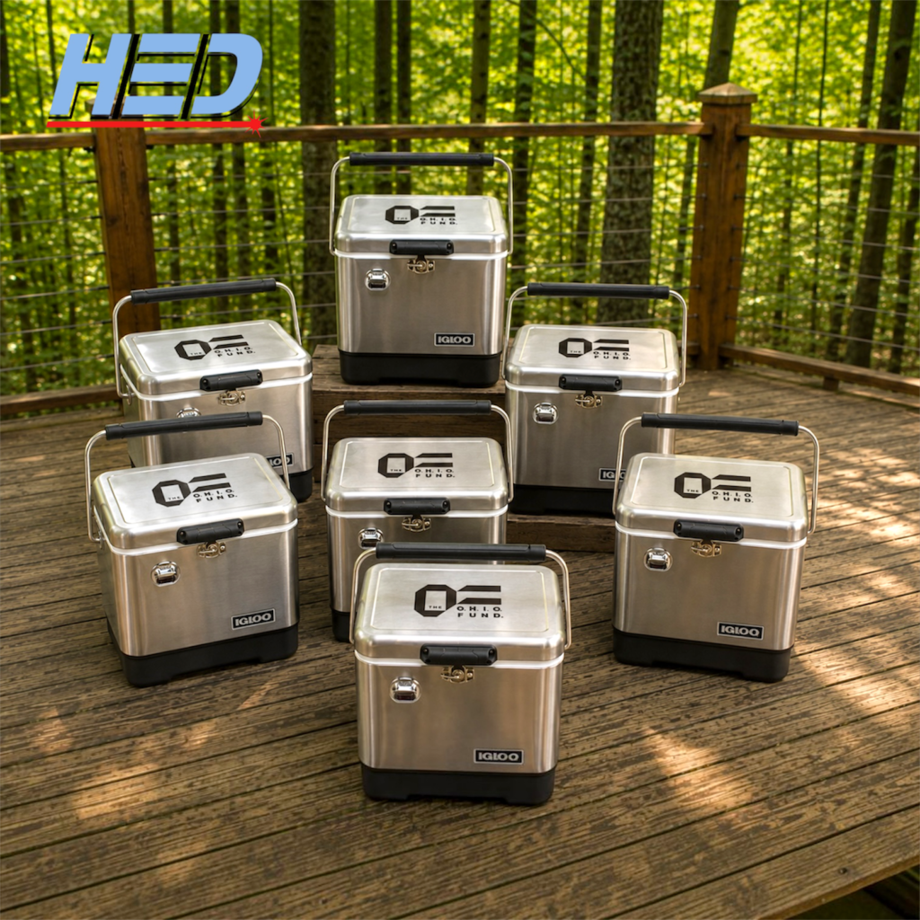 Laser Engraved Coolers