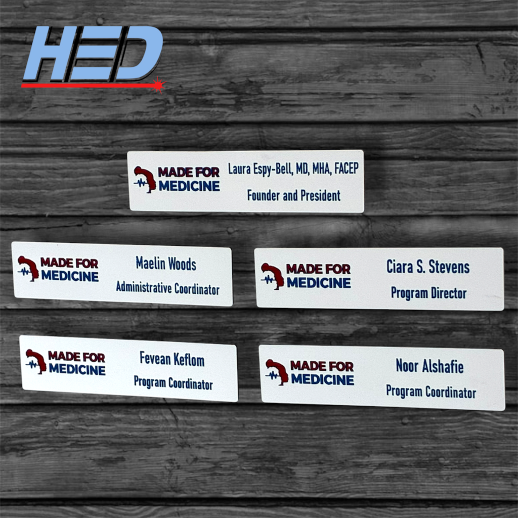 Magnetic Name Tags