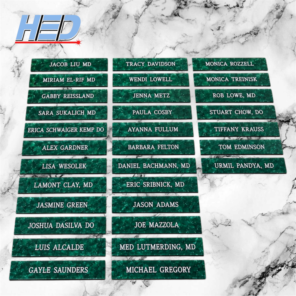 Desk Name Plates