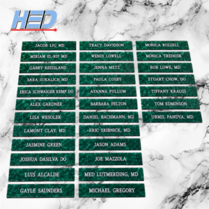 Desk Name Plates